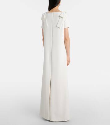 Bow-detail floral gown | Carolina Herrera