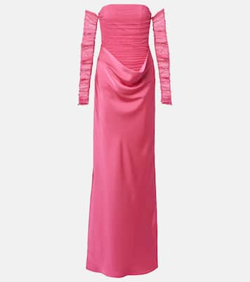 Draped ruched gown | Rotate