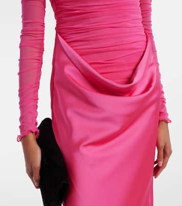 Draped ruched gown | Rotate