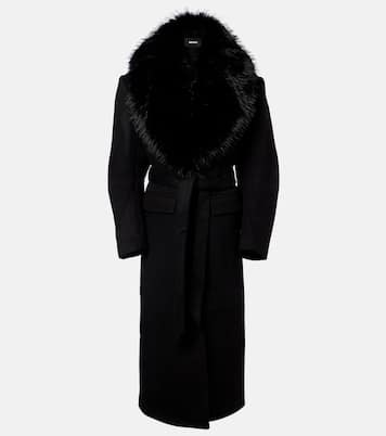 Belted wool coat | Rotate