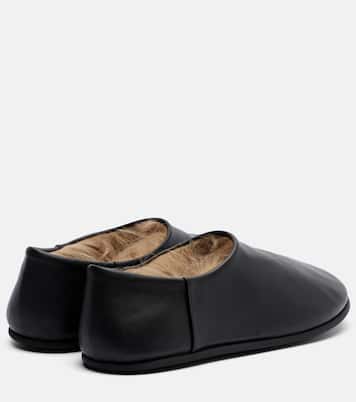 Big Boot leather slip-on shoes | Christen