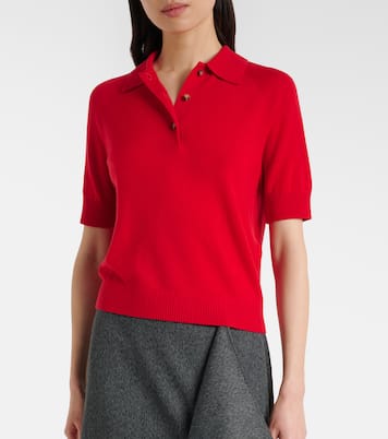 Wool polo shirt | Victoria Beckham