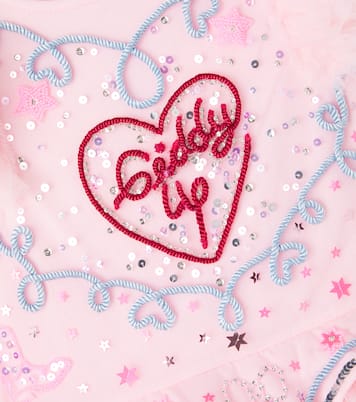 Kleid Giddy Up aus Tüll mit Kristallen | Tutu Du Monde