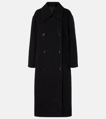 Shield double-breasted wool-blend coat | Toteme