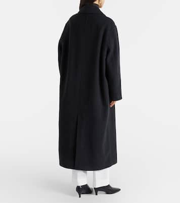 Shield double-breasted wool-blend coat | Toteme