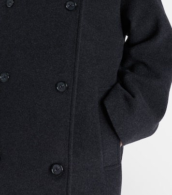 Shield double-breasted wool-blend coat | Toteme