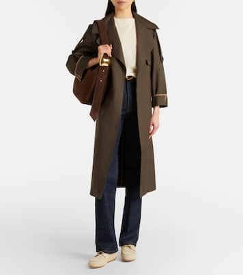 H693 suede boat shoes  | Hogan