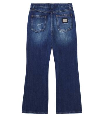 Logo faded jeans | Dolce&Gabbana Kids