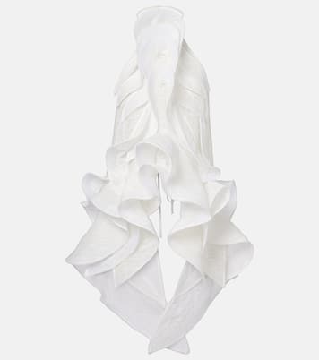 Étoile Wave ruffled top | Maticevski