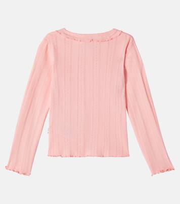 Ramsi pointelle cotton blouse | Molo