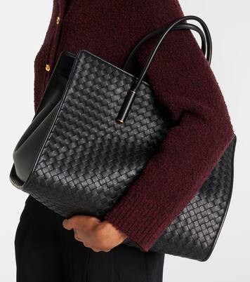 Barbara Medium leather tote bag | Bottega Veneta