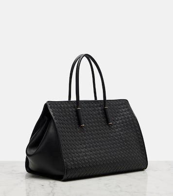 Barbara Medium leather tote bag | Bottega Veneta