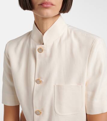 Linen and wool shirt | Loro Piana