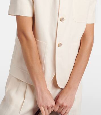 Linen and wool shirt | Loro Piana