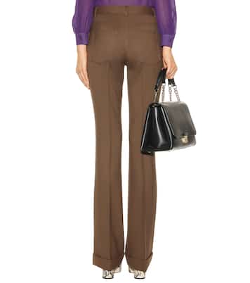 Virgin wool trousers | Miu Miu