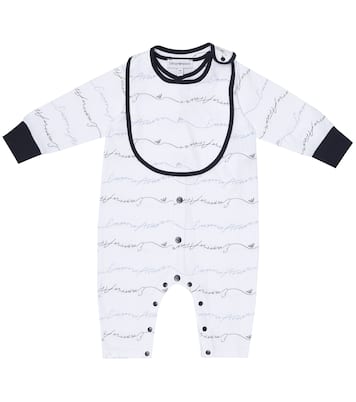 Baby Set aus Spieler und Lätzchen | Emporio Armani Kids