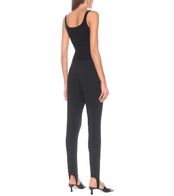 Steg-Leggings aus Jersey | LOW CLASSIC