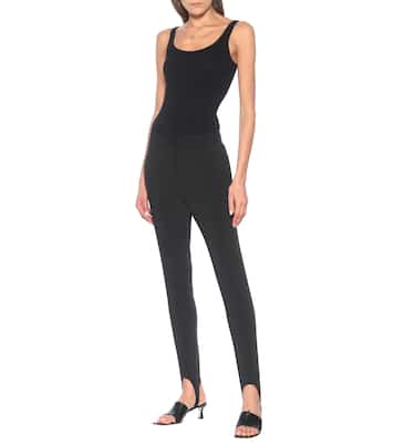 Steg-Leggings aus Jersey | LOW CLASSIC