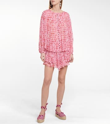 Sorionea tie-dye georgette blouse | Marant Etoile