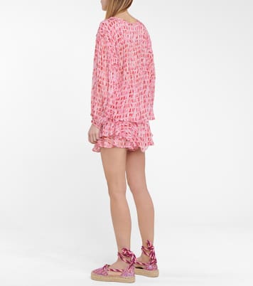 Sorionea tie-dye georgette blouse | Marant Etoile