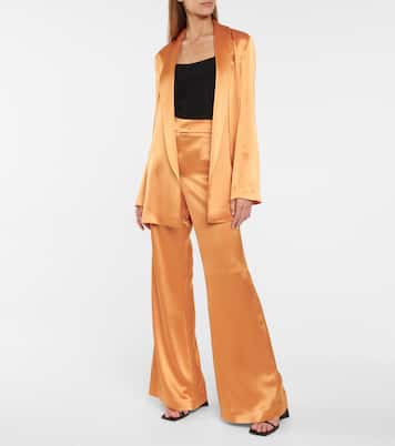 Pantalon large Julianne à taille haute | Galvan