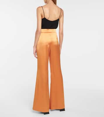Pantalon large Julianne à taille haute | Galvan