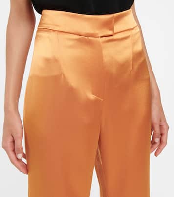 Pantalon large Julianne à taille haute | Galvan