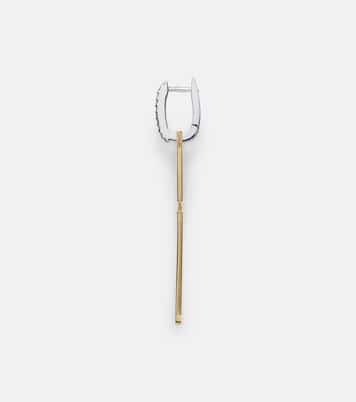 Boucle d’oreille unique Key Big en or 18 ct et diamants | Eéra
