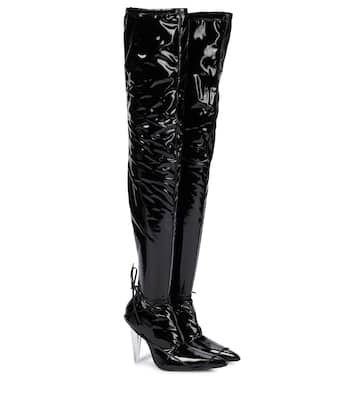 Botas mosqueteras de látex | Peter Do