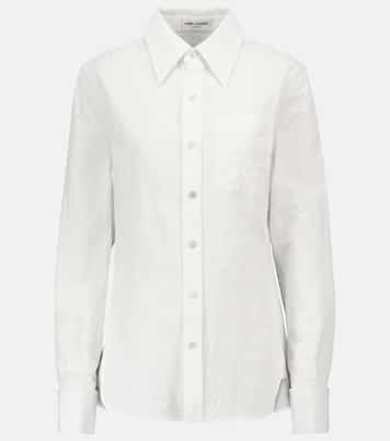 Camicia in cotone e lino | Saint Laurent