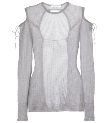 Greta cutout mohair-blend sweater | Cecilie Bahnsen