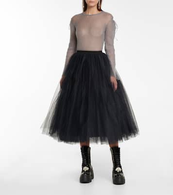 Greta cutout mohair-blend sweater | Cecilie Bahnsen