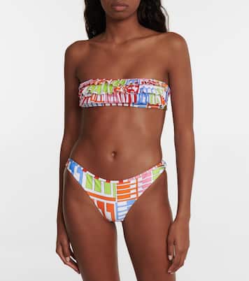 Printed ruffled bikini bottoms | Pucci