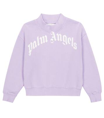 Bedrucktes Sweatshirt aus Baumwolle | Palm Angels Kids