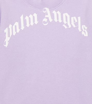 Bedrucktes Sweatshirt aus Baumwolle | Palm Angels Kids