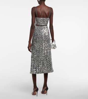 Cropped-Top Shimmering Attraction | Dorothee Schumacher