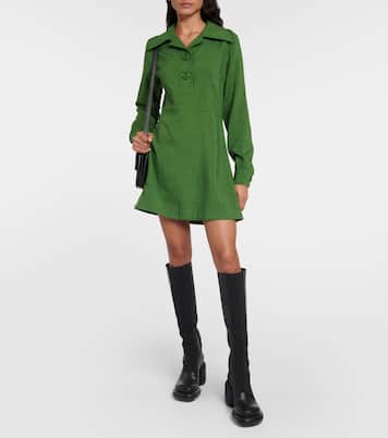 Minikleid aus einem Seidengemisch | Ami Paris