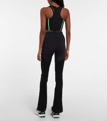 Top cropped in jersey con cut-out | Adidas by Stella McCartney