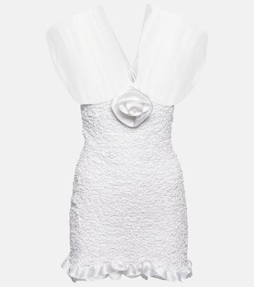 Textured silk minidress | Alessandra Rich