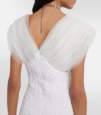 Textured silk minidress | Alessandra Rich