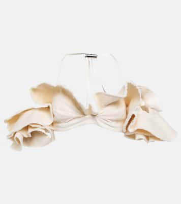Top Artichaut in cotone con volant | Jacquemus