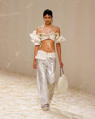 Top Artichaut in cotone con volant | Jacquemus