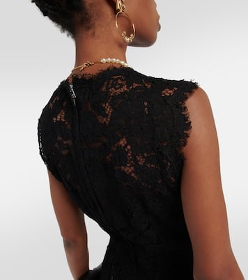Lace midi dress | Dolce&Gabbana