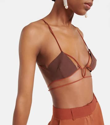 Top in cotone con cut-out | Nensi Dojaka