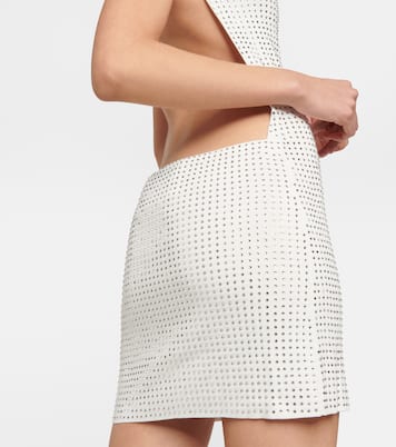 Pelina crystal-embellished minidress | Aya Muse