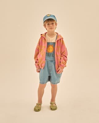 Bedruckte Kapuzenjacke aus Baumwolle | Jellymallow