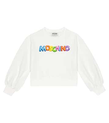 Felpa in jersey di misto cotone | Moschino Kids