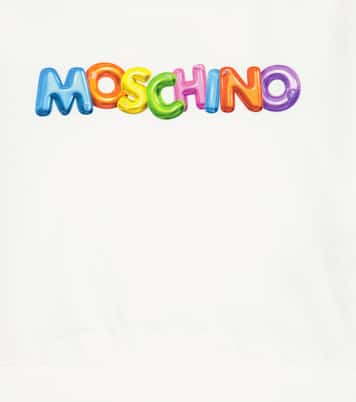 Felpa in jersey di misto cotone | Moschino Kids