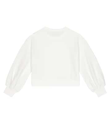 Felpa in jersey di misto cotone | Moschino Kids