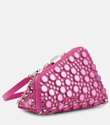 Pochette Midnight en cuir à ornements | The Attico